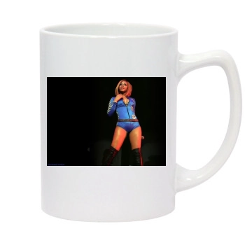 Christina Milian 14oz White Statesman Mug