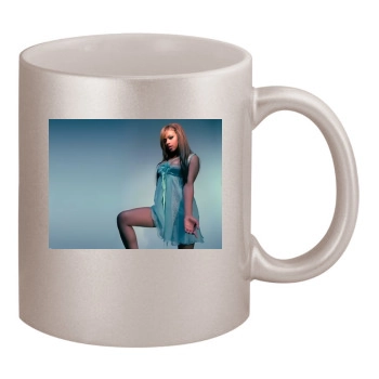 Christina Milian 11oz Metallic Silver Mug