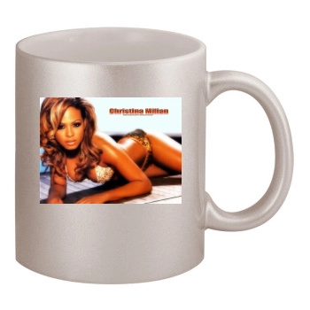 Christina Milian 11oz Metallic Silver Mug