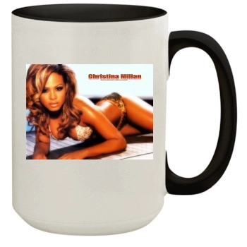 Christina Milian 15oz Colored Inner & Handle Mug