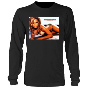 Christina Milian Men's Heavy Long Sleeve TShirt