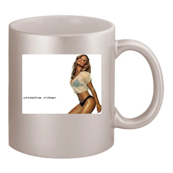 Christina Milian 11oz Metallic Silver Mug