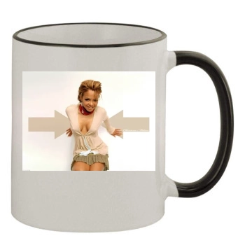 Christina Milian 11oz Colored Rim & Handle Mug