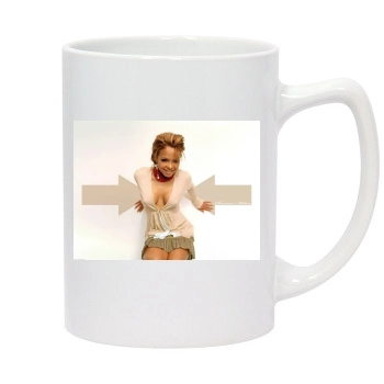 Christina Milian 14oz White Statesman Mug