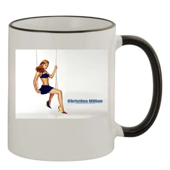 Christina Milian 11oz Colored Rim & Handle Mug