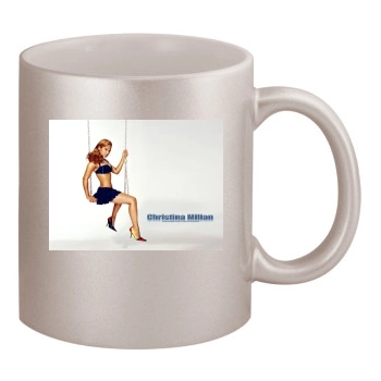 Christina Milian 11oz Metallic Silver Mug