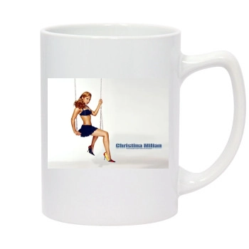 Christina Milian 14oz White Statesman Mug