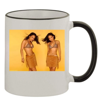 Christina Milian 11oz Colored Rim & Handle Mug