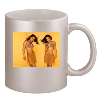 Christina Milian 11oz Metallic Silver Mug