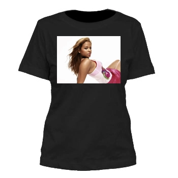 Christina Milian Women's Cut T-Shirt