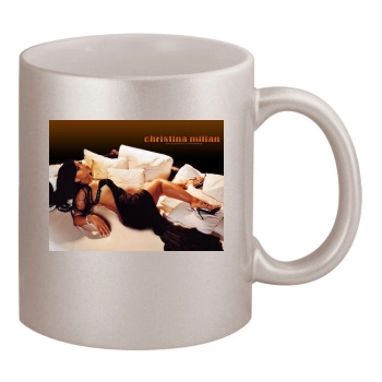 Christina Milian 11oz Metallic Silver Mug