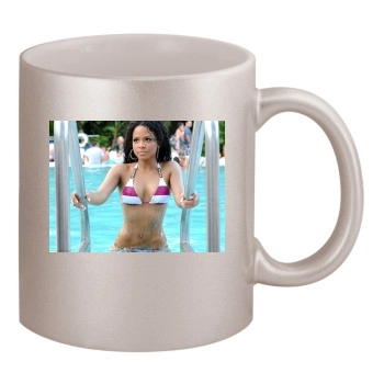 Christina Milian 11oz Metallic Silver Mug