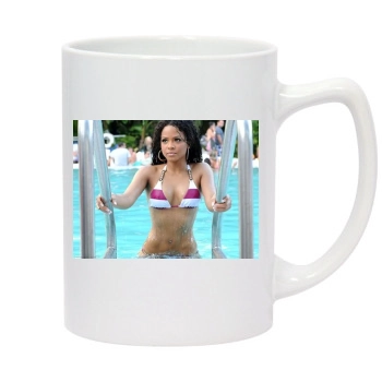 Christina Milian 14oz White Statesman Mug