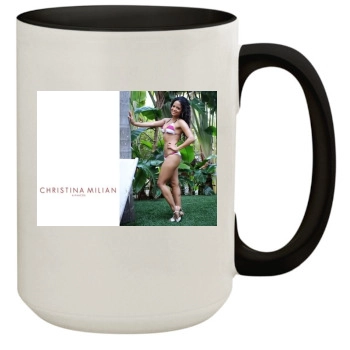 Christina Milian 15oz Colored Inner & Handle Mug