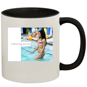 Christina Milian 11oz Colored Inner & Handle Mug