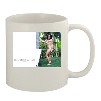 Christina Milian 11oz White Mug