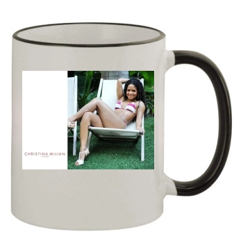 Christina Milian 11oz Colored Rim & Handle Mug