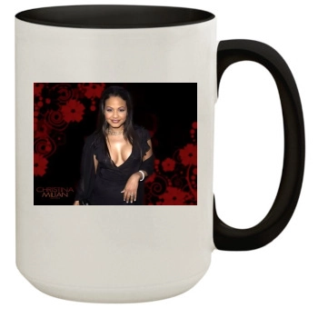 Christina Milian 15oz Colored Inner & Handle Mug