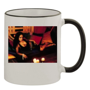 Christina Milian 11oz Colored Rim & Handle Mug