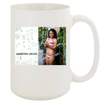 Christina Milian 15oz White Mug