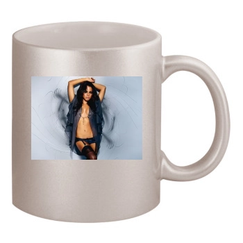 Christina Milian 11oz Metallic Silver Mug