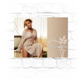 Christina Milian Metal Wall Art