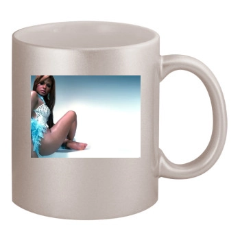 Christina Milian 11oz Metallic Silver Mug