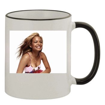 Christina Milian 11oz Colored Rim & Handle Mug