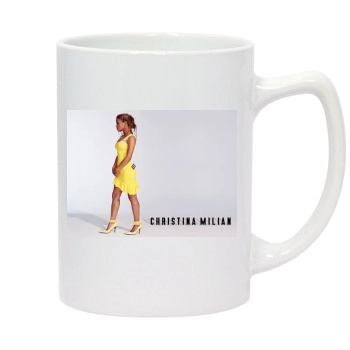 Christina Milian 14oz White Statesman Mug