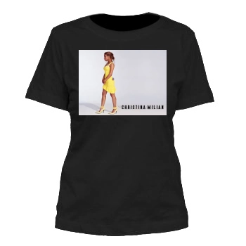Christina Milian Women's Cut T-Shirt