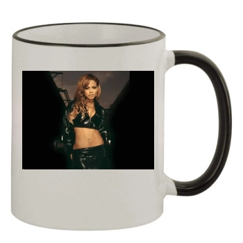 Christina Milian 11oz Colored Rim & Handle Mug