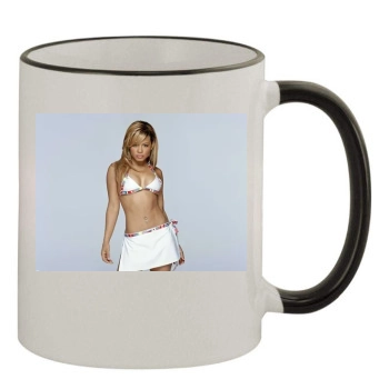 Christina Milian 11oz Colored Rim & Handle Mug