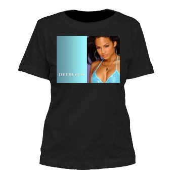 Christina Milian Women's Cut T-Shirt