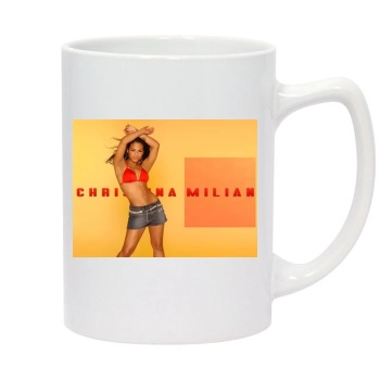 Christina Milian 14oz White Statesman Mug