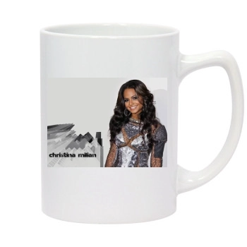 Christina Milian 14oz White Statesman Mug