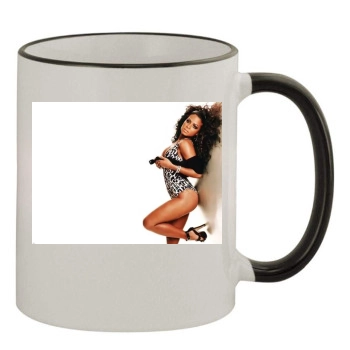 Christina Milian 11oz Colored Rim & Handle Mug