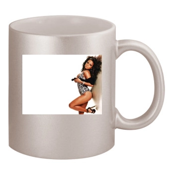 Christina Milian 11oz Metallic Silver Mug