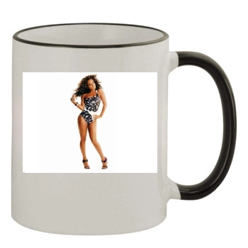 Christina Milian 11oz Colored Rim & Handle Mug