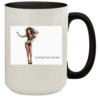 Christina Milian 15oz Colored Inner & Handle Mug