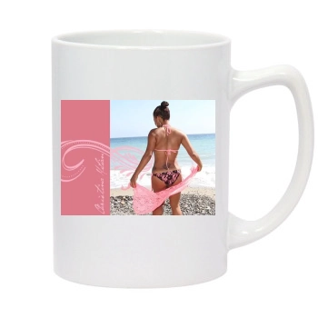 Christina Milian 14oz White Statesman Mug