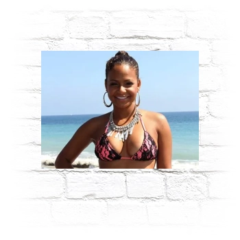 Christina Milian Metal Wall Art