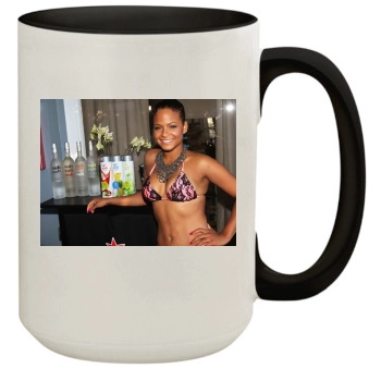 Christina Milian 15oz Colored Inner & Handle Mug