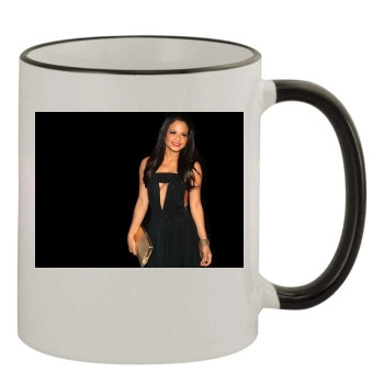 Christina Milian 11oz Colored Rim & Handle Mug