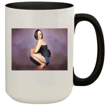 Christina Ricci 15oz Colored Inner & Handle Mug