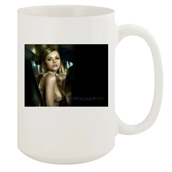 Christina Ricci 15oz White Mug