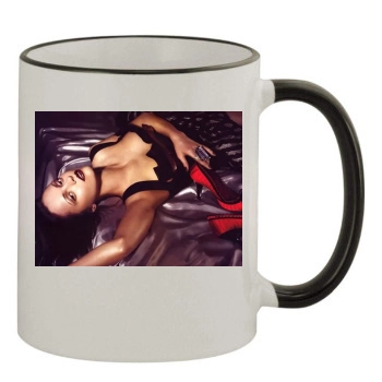 Christina Ricci 11oz Colored Rim & Handle Mug