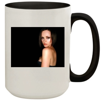 Christina Ricci 15oz Colored Inner & Handle Mug