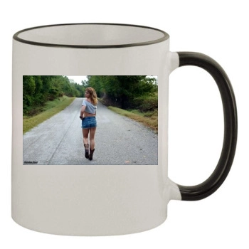 Christina Ricci 11oz Colored Rim & Handle Mug