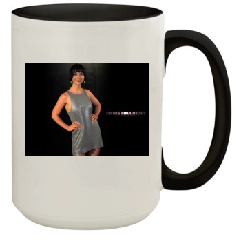 Christina Ricci 15oz Colored Inner & Handle Mug