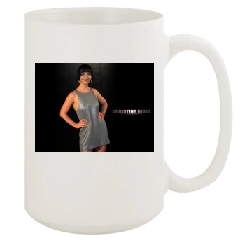 Christina Ricci 15oz White Mug